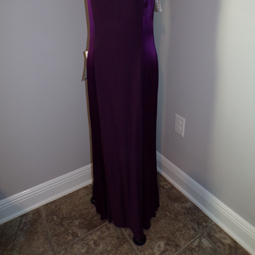 Jessica McClintock Sz 13/14 Large Purple Dress - Picture 3 of 7